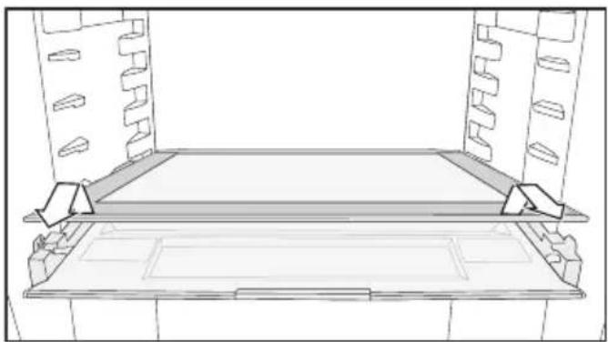 MIELE K 7738 D - Retirer la tablette - 1