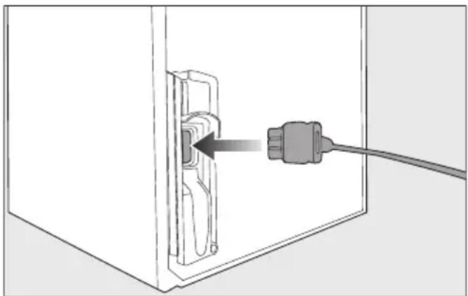 MIELE K 7778 C - Branchement électrique - 2