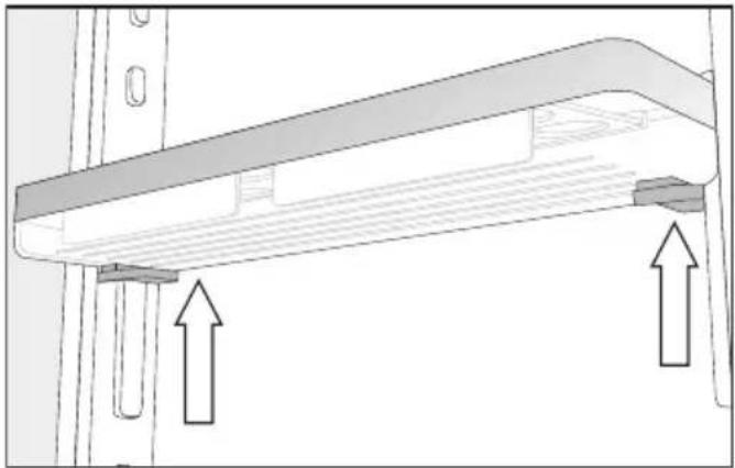 MIELE K 7678 D - Déplacer le balconnet avec réglage précis - 1