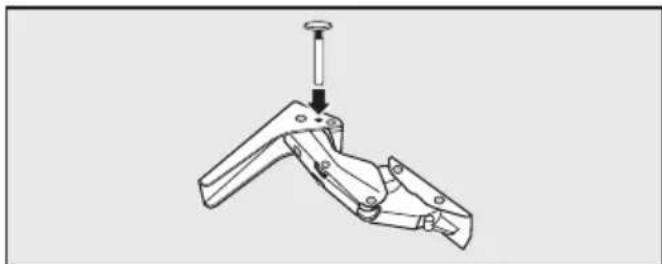 MIELE K 7478 C - Limiter l'angle d'ouverture de porte - 1