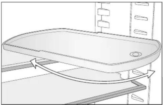 MIELE K 7478 C - Clayette avec plateau tournant (Flexi-Tray) - 1