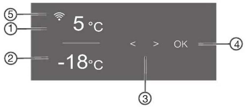 MIELE KF 7742 C - Bandeau de commande avec écran - 1