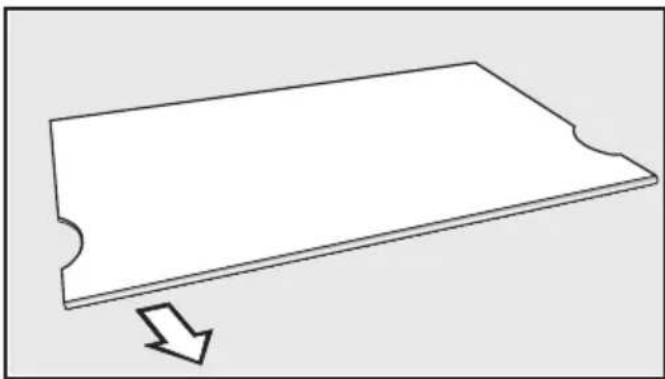 MIELE KF 7742 C - Démonter la tablette - 1