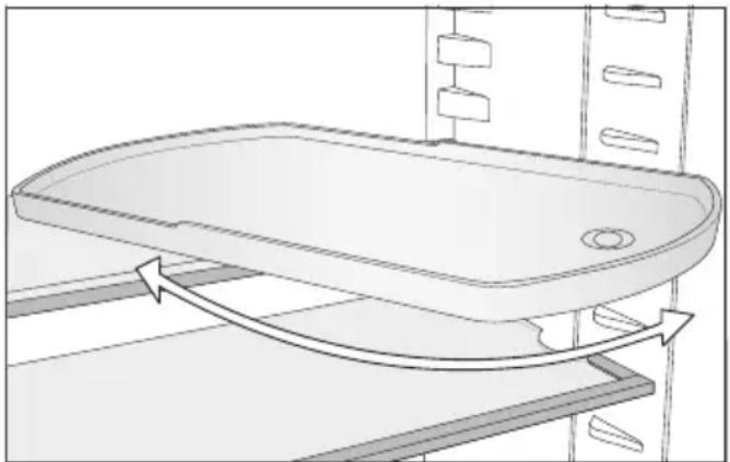 MIELE KFN 7744 D - Clayette avec plateau tournant (Flexi-Tray) - 1