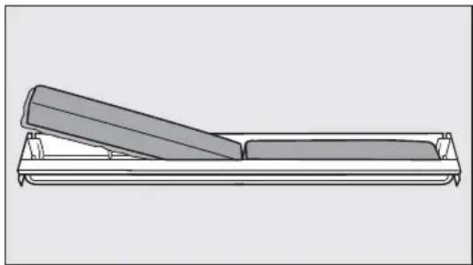 MIELE K 7732 D - Remplacer le filtre à charbon actif (accessoires en option) - 1
