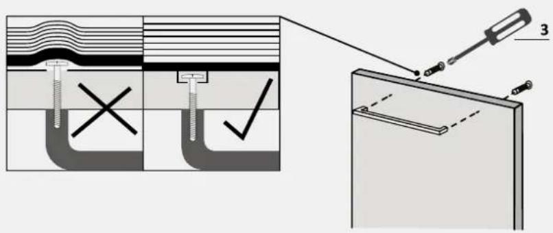 HOOVER HI 5C6F0S-80 - Vorbereitung des Panels - 2