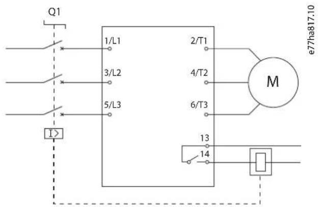 Q1 1/L1 2/T1 3/L2 4/T2 5/L3 6/T3 M 13 14 e77ha817.10