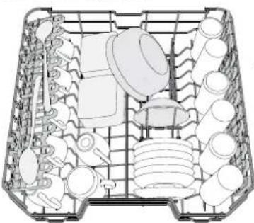 WHIRLPOOL AKZ9S 8220 IX - LOADING THE RACKS - 4