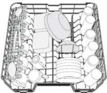 WHIRLPOOL AKZ9S 8220 IX - ВЕРХНЯЯ КОРЗИНА - 1