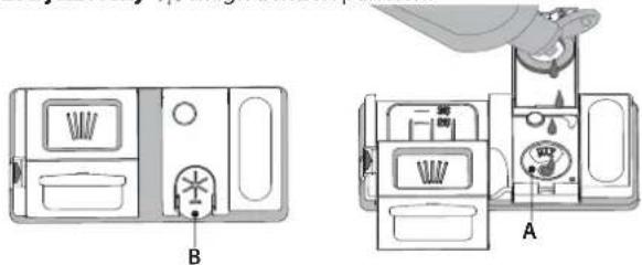 WHIRLPOOL AKZ9S 8220 IX - AZ ÖBLÍTŐSZER-ADAGOLÓ FELTÖLTÉSE - 1