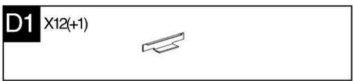 Sojag Messina - Assembly Manual / Guide d'assemblage / Manual de ensamblaje / Montageanleitung - 62