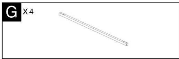 Sojag Messina - Assembly Manual / Guide d'assemblage / Manual de ensamblaje / Montageanleitung - 39