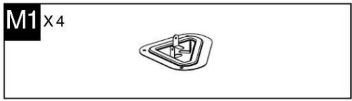 Sojag Messina - Assembly Manual / Guide d'assemblage / Manual de ensamblaje / Montageanleitung - 50