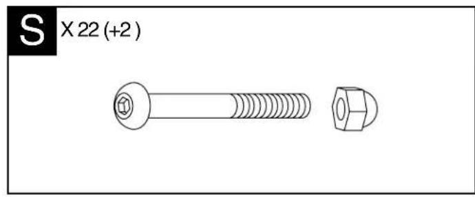 Sojag Messina - Assembly Manual / Guide d'assemblage / Manual de ensamblaje / Montageanleitung - 9