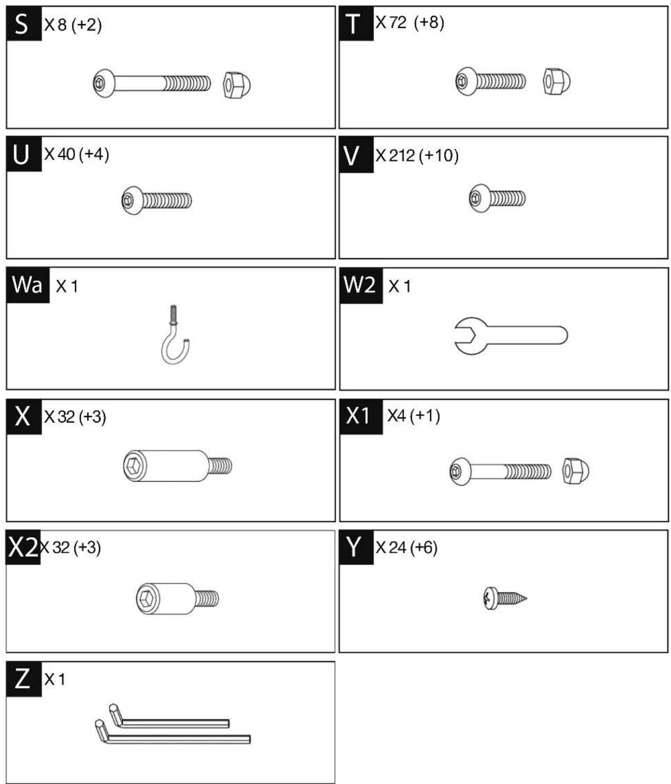 Sojag Nanda - Assembly Manual / Guide d'assemblage / Manual de ensamblaje / 조립설명서 / Montageanleitung - 10