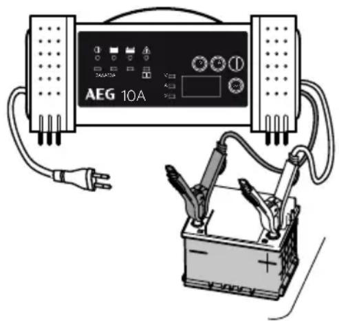 AEG LT10 - Gerät anschlieben - 1