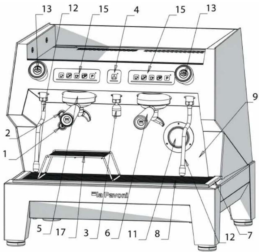 LA PAVONI Bar T 2V - 2