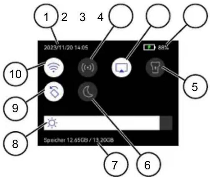 BENNING TC 30 - Menu déroulant - 1