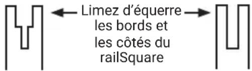 WORX WG325E.9 - Pour nettoyer les rails de guidage: - 1