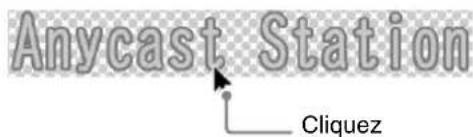 Anycast Station Faites glisser le curseur