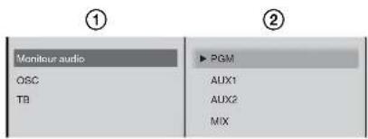 Monikur audio OSC T8 PGM AUX1 AUX2 MIX