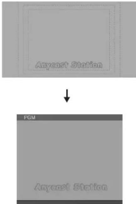 SONY AWS-G500 - Création d'un flip (pour une insertion avec un arrière-plan en couleur) - 1