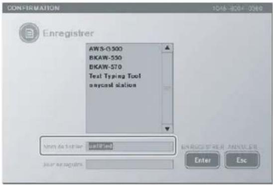 CONFIRMATION 1046-8064-0560 Enregister AWS-0.500 BKAW-530 BKAW-570 Text Typing Tool anycast station Start as further: 0x10x100 End As per segures: Enter Esc