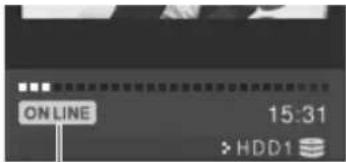 ON LINE 15:31 > HDD1