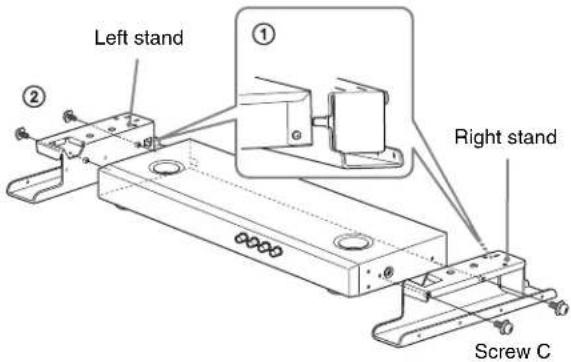 SONY BKM-38H - Joining the Stand and the Control Unit - 1