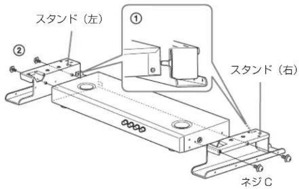 SONY BKM-38H - スタンドとコントロールユニットを連結する - 1