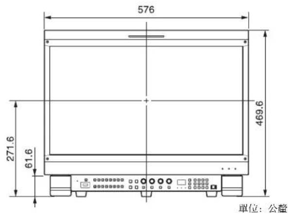 SONY BKM-38H - 尺寸 - 1