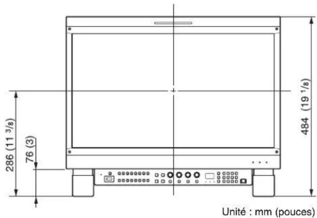 SONY BKM-37H - Réglage de la hauteur (vers le haut et vers le bas) - 1
