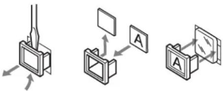 SONY BPU4000 - ①Voyant de signalisation rouge - 1