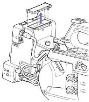 SONY CBK-FS7BK - Raccordement d'un DWR-S02D/DWR-S02DN/URX-S03D - 1