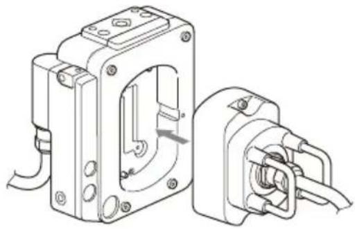 SONY CBK-3620XS - Conecte el receptor a la tapa de protección. - 1