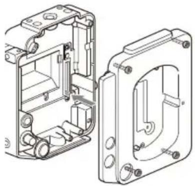 SONY CBK-3620XS - Coloque la tapa de protección en el adaptador de bloque del generador de imágenes. - 1