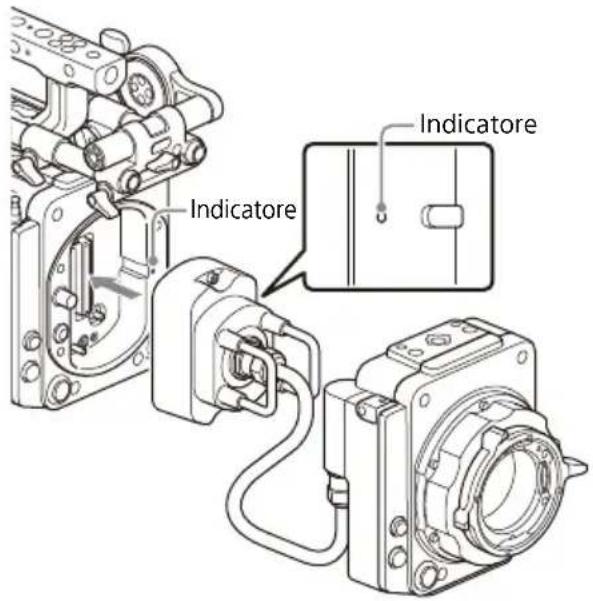 SONY CBK-3620XS - Montare il blocco imager rimosso al passo 1 sull'adattatore del blocco imager. - 3