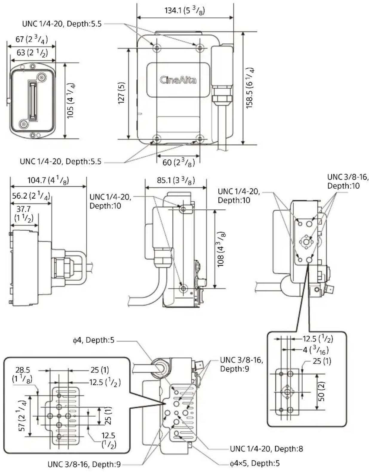 SONY CBK-3620XS - Примечание - 2