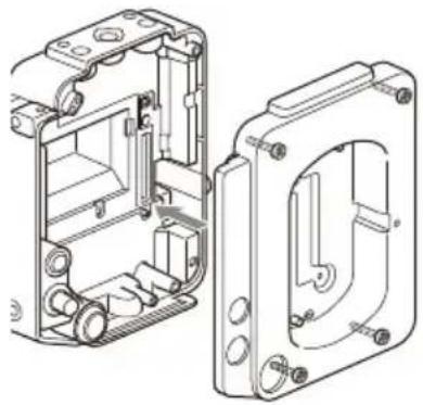 SONY CBK-3620XS - Attach the protection cap to the imager block adaptor. - 1