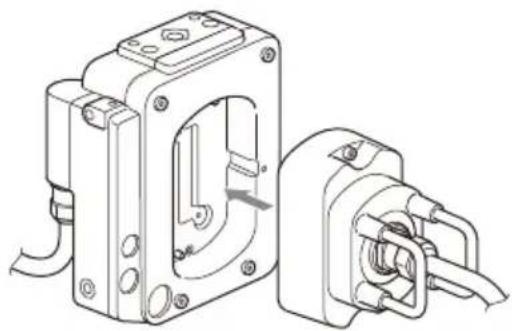 SONY CBK-3620XS - Attach the receiver to the protection cap. - 1