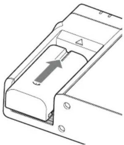 SONY DWA-F01D - Insertion de la batterie - 2