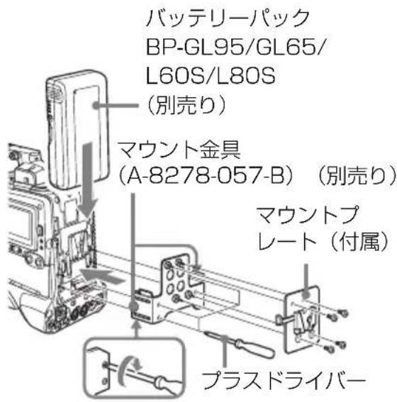 SONY DWA-01D - カムコーダーへ取り付ける / 取り外す - 1