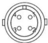 SONY DWA-01D - ④ OUTPUT2 (analog/digital audio output) connector (4-pin) - 1
