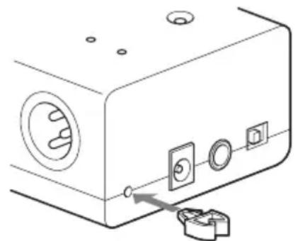 SONY DWZ-M50 - Fixation de la pince de câble - 1