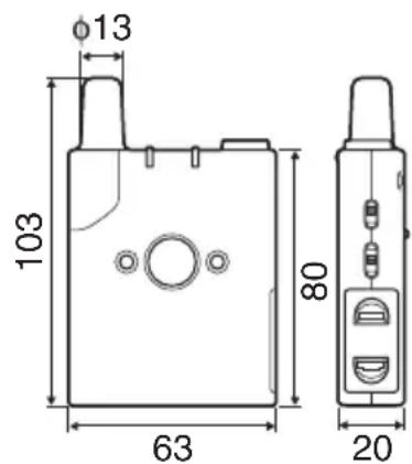 SONY DWZ-M50 - Emetteur de poche (ZTX-B01) - 1