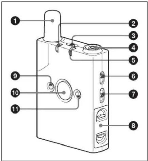SONY DWZ-M50 - Emetteur de poche (émetteur : ZTX-B01) - 1