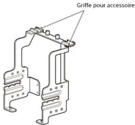 Griffe pour accessoire