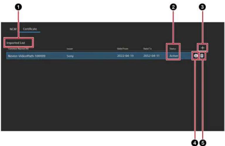 SONY CBK-RPU7 - Certificate - 1