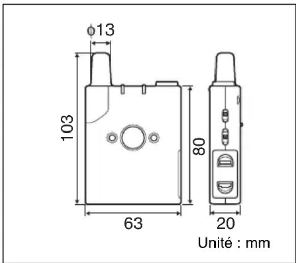 SONY DWZ-B50GB - Emetteur de poche (ZTX-B01) - 1