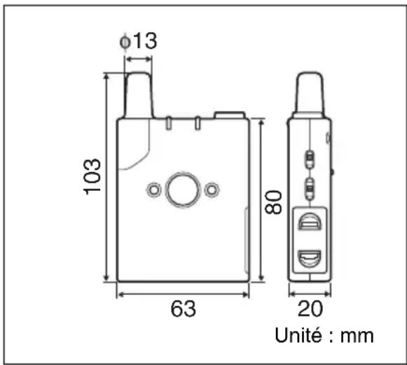SONY DWZ-B30GB - Emetteur de poche (ZTX-B01) - 1